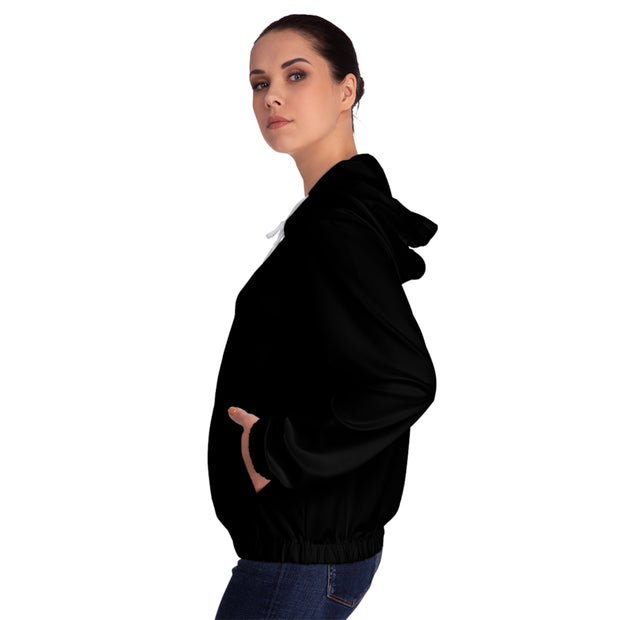 Gifted Women’s Full-Zip Hoodie (AOP)