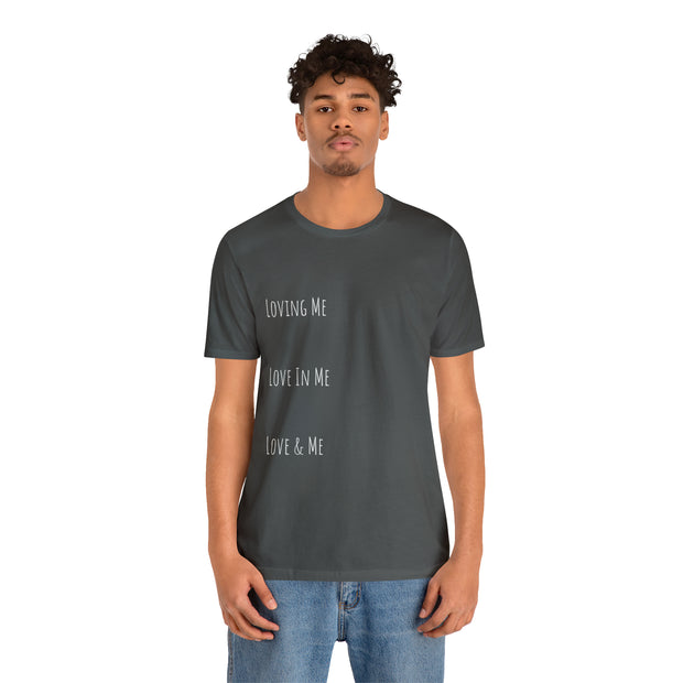 Loving, Love In, Love & Unisex Jersey Short Sleeve Tee