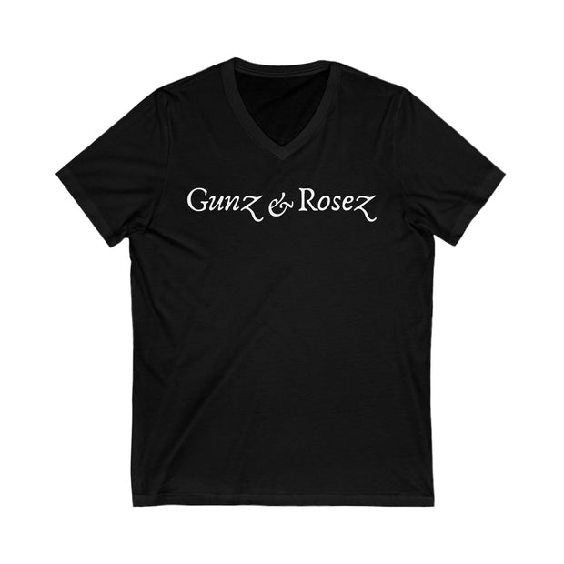 Gunz & Rosez I call that Balance Unisex Jersey Short Sleeve V-Neck Tee