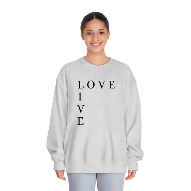 Love Live Unisex DryBlend® Crewneck Sweatshirt