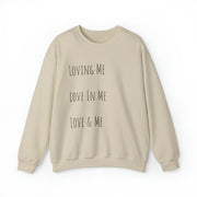 Loving, Love In, Love & Unisex Heavy Blend™ Crewneck Sweatshirt