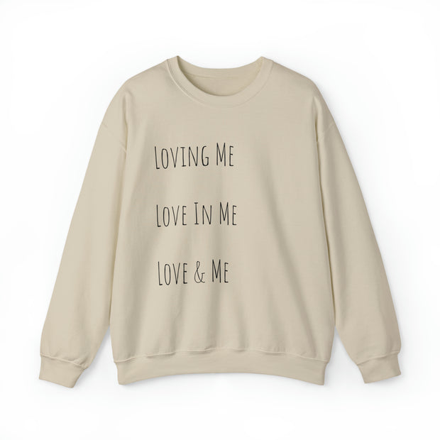 Loving, Love In, Love & Unisex Heavy Blend™ Crewneck Sweatshirt