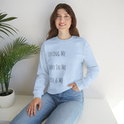 Loving, Love In, Love & Unisex Heavy Blend™ Crewneck Sweatshirt