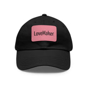 LoveMaker Dad Hat with Leather Patch (Rectangle)