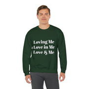 Loving, Love in, Love & Unisex Heavy Blend™ Crewneck Sweatshirt