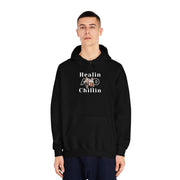 Healin and chillin Unisex DryBlend® Hooded Sweatshirt