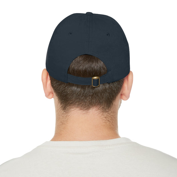 My Presence Dad Hat with Leather Patch (Rectangle)