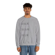 Loving, Love In, Love & Unisex Heavy Blend™ Crewneck Sweatshirt