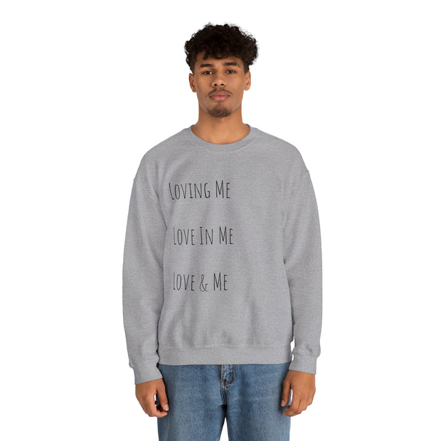 Loving, Love In, Love & Unisex Heavy Blend™ Crewneck Sweatshirt