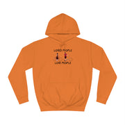 Loved People Love People Unisex College Hoodie