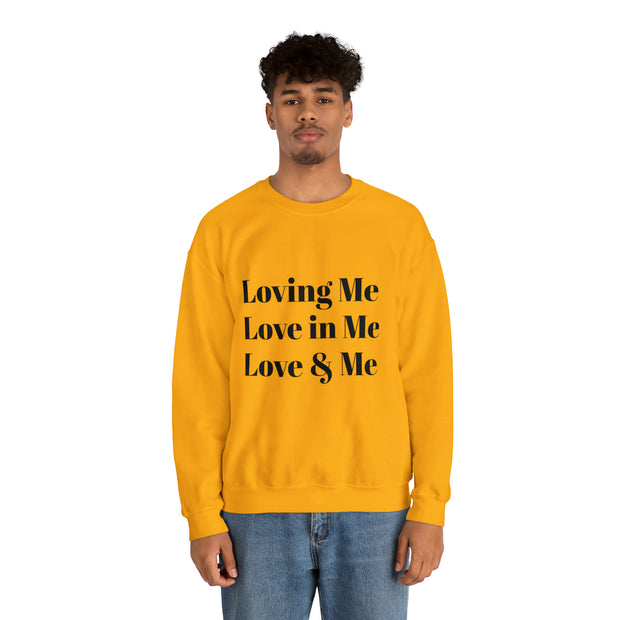 Loving, Love in, Love & Unisex Heavy Blend™ Crewneck Sweatshirt