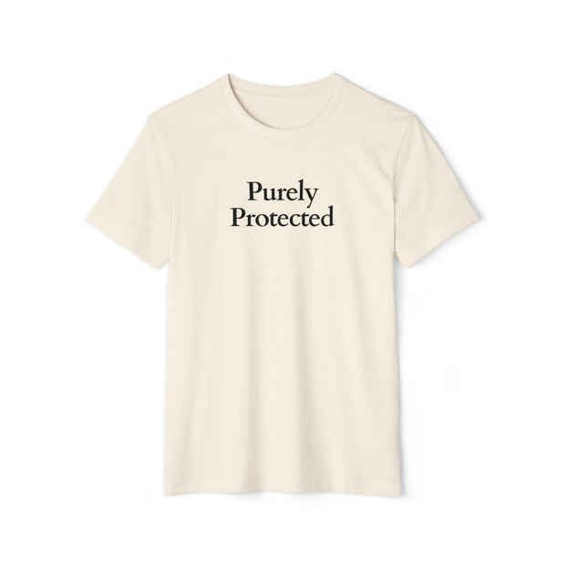 Purely Protected Divinely Protected Unisex Recycled Organic T-Shirt