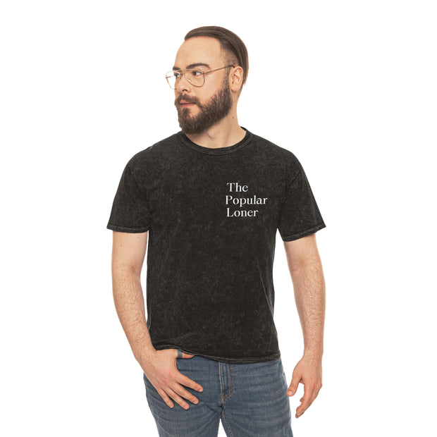 The Popular Loner Unisex Mineral Wash T-Shirt