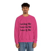 Loving, Love in, Love & Unisex Heavy Blend™ Crewneck Sweatshirt
