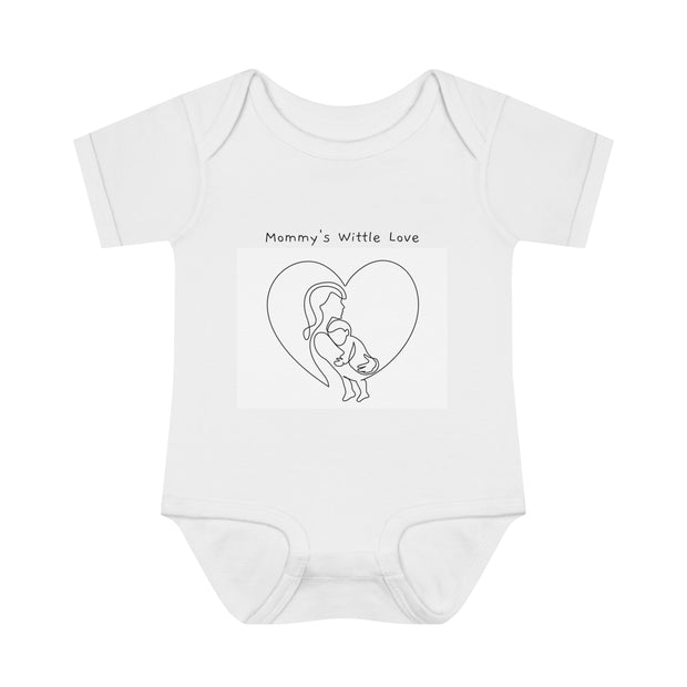 Wittle Love Infant Baby Rib Bodysuit