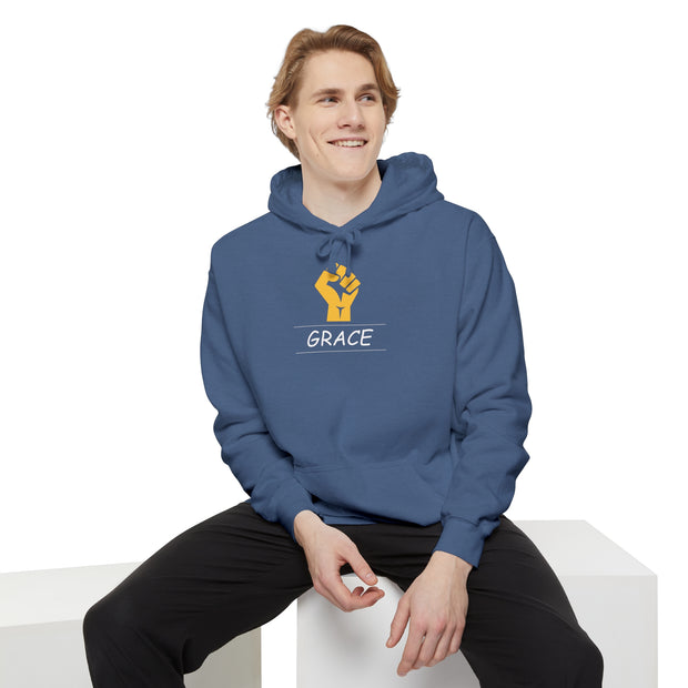 Grace Unisex Garment-Dyed Hoodie