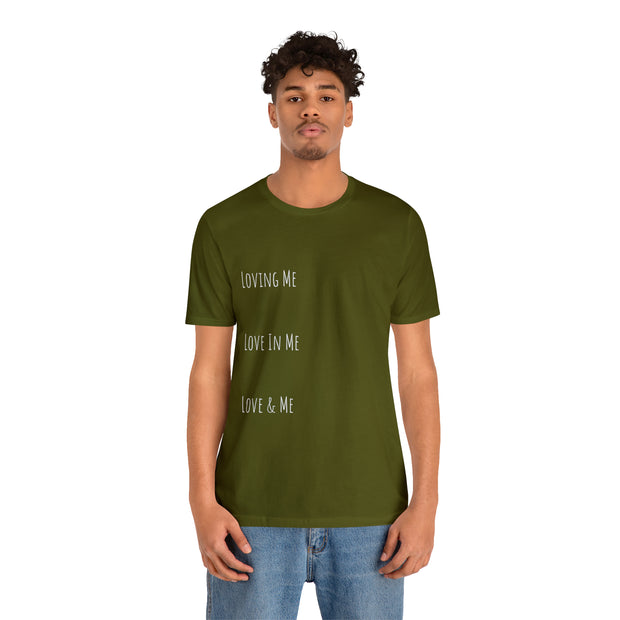 Loving, Love In, Love & Unisex Jersey Short Sleeve Tee