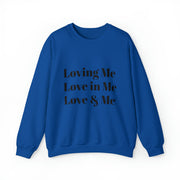 Loving, Love in, Love & Unisex Heavy Blend™ Crewneck Sweatshirt