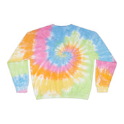 If You Love Me Hug Me Unisex Tie-Dye Sweatshirt
