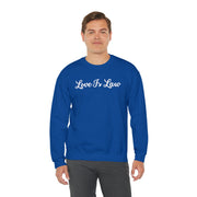 Love Is Law Unisex Heavy Blend™ Crewneck Sweatshirt