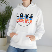 Unisex Heavy Blend™ Hooded Sweatshirt - L.O.V.E Design