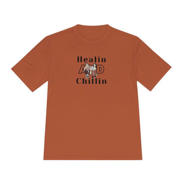Healin and chillin Unisex Moisture Wicking Tee
