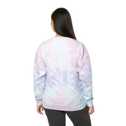 If You Love Me Hug Me Unisex Tie-Dye Sweatshirt