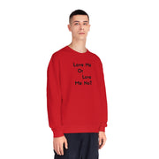 Love Me Or Love Me Not Unisex NuBlend® Crewneck Sweatshirt