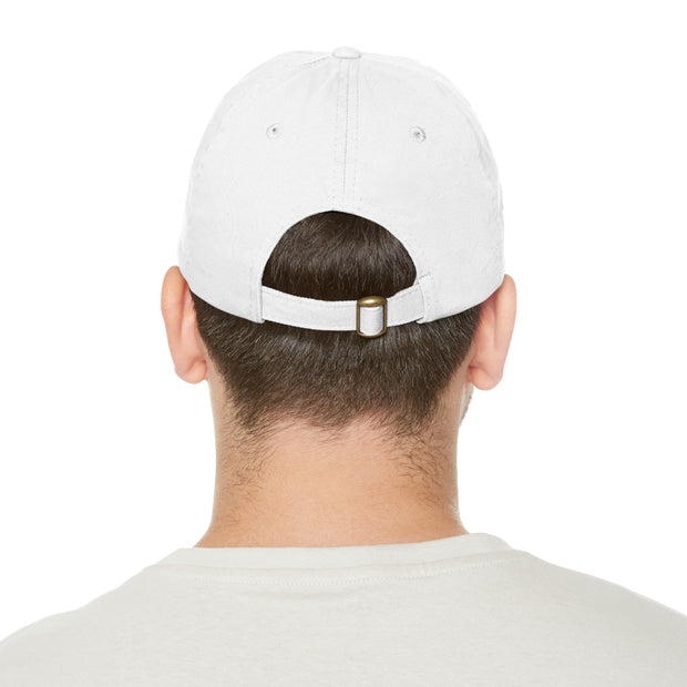 My Peace So Dad Hat with Leather Patch (Rectangle)