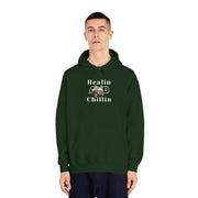 Healin and chillin Unisex DryBlend® Hooded Sweatshirt