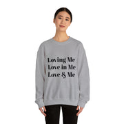 Loving, Love in, Love & Unisex Heavy Blend™ Crewneck Sweatshirt
