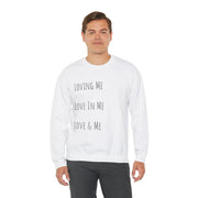 Loving, Love In, Love & Unisex Heavy Blend™ Crewneck Sweatshirt