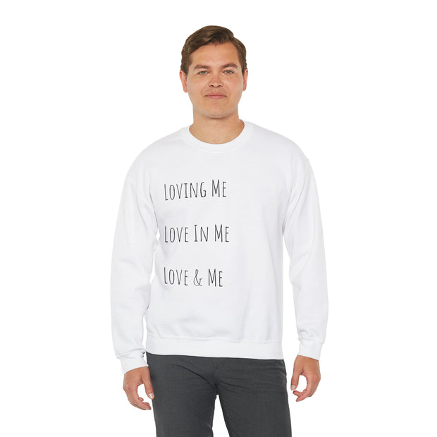 Loving, Love In, Love & Unisex Heavy Blend™ Crewneck Sweatshirt