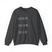 Loving, Love In, Love & Unisex Heavy Blend™ Crewneck Sweatshirt