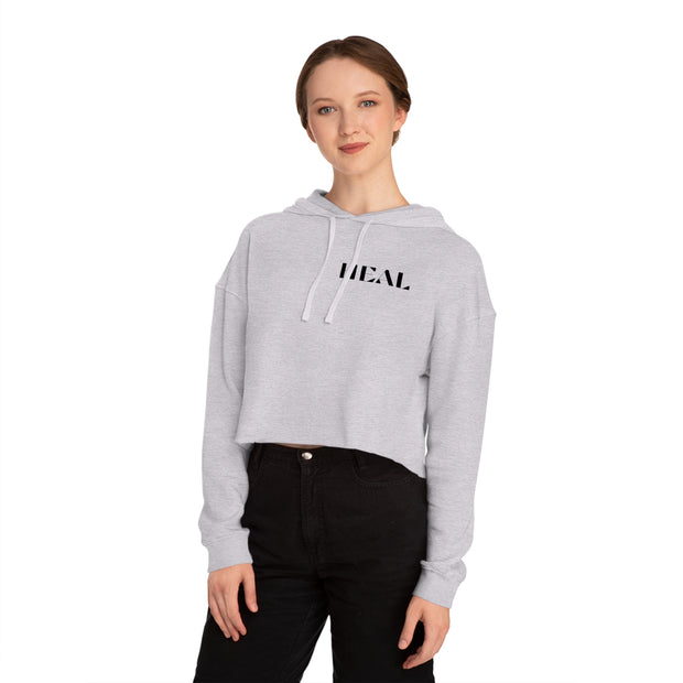 Heal Women’s Cropped Hooded Sweatshirt