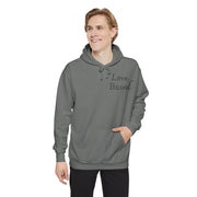 Love Based Unisex Garment-Dyed Hoodie