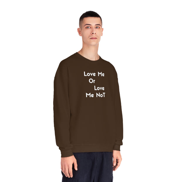 Love Me Or Love Me Not Unisex NuBlend® Crewneck Sweatshirt