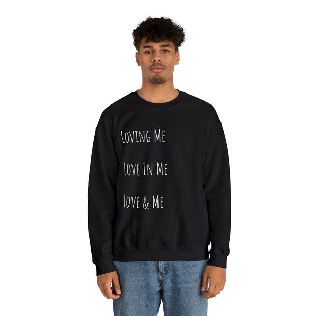 Loving, Love In, Love & Unisex Heavy Blend™ Crewneck Sweatshirt