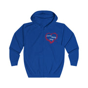 Love May Say Unisex Full Zip Hoodie