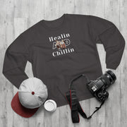 Healin and chillin Unisex Crew Neck Sweatshirt (EU)
