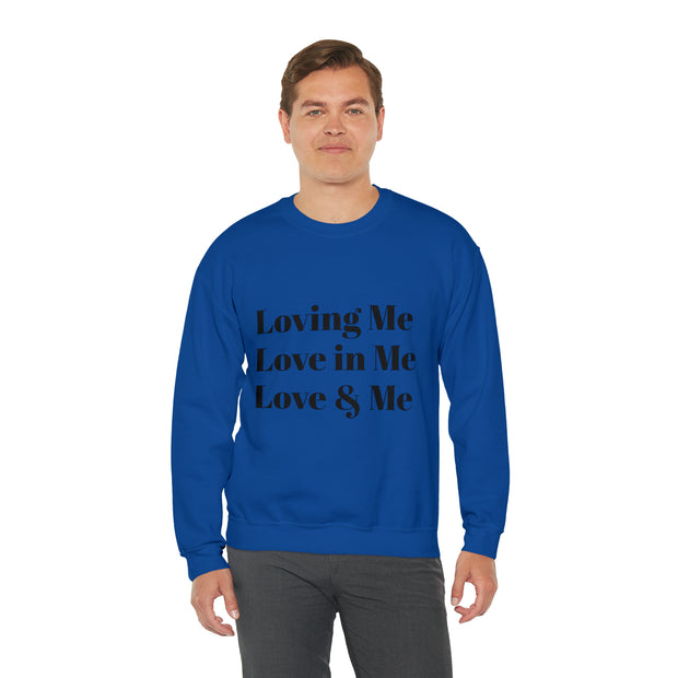Loving, Love in, Love & Unisex Heavy Blend™ Crewneck Sweatshirt