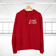 Love Based Based In Love Unisex Hooded Zip Sweatshirt