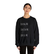 Loving, Love In, Love & Unisex Heavy Blend™ Crewneck Sweatshirt