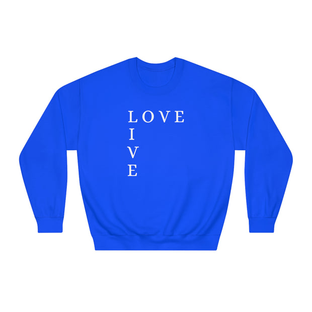 Love Live Unisex DryBlend® Crewneck Sweatshirt