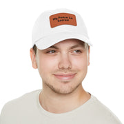 My Peace So Dad Hat with Leather Patch (Rectangle)