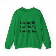 Loving, Love in, Love & Unisex Heavy Blend™ Crewneck Sweatshirt