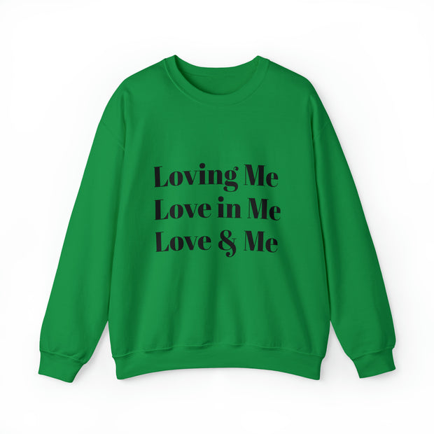 Loving, Love in, Love & Unisex Heavy Blend™ Crewneck Sweatshirt