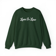 Love Is Law Unisex Heavy Blend™ Crewneck Sweatshirt