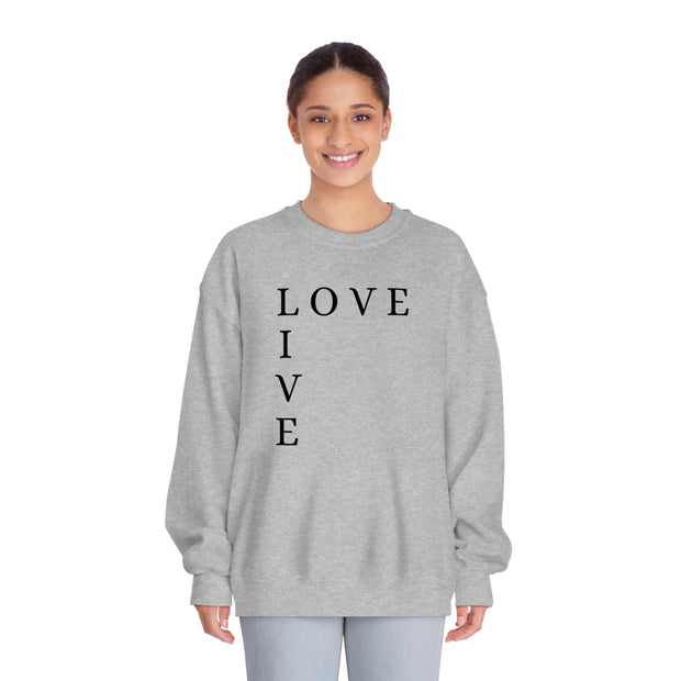 Love Live Unisex DryBlend® Crewneck Sweatshirt