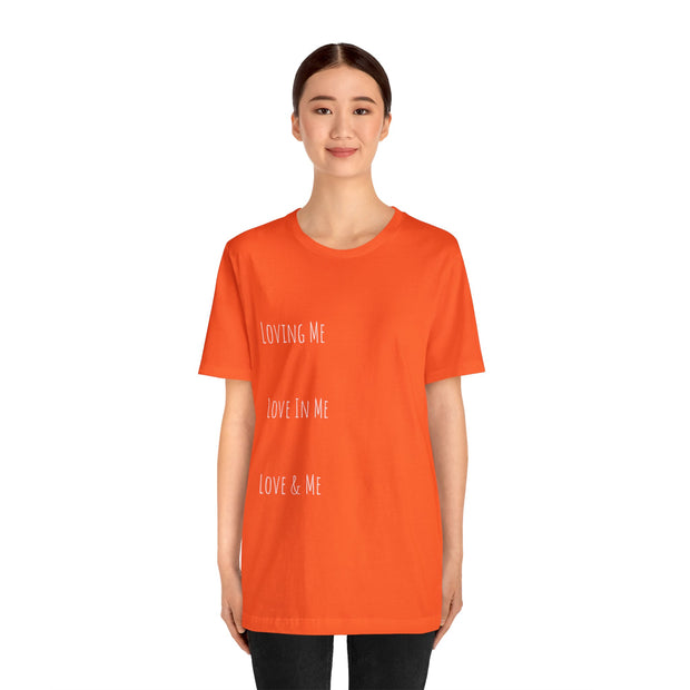 Loving, Love In, Love & Unisex Jersey Short Sleeve Tee